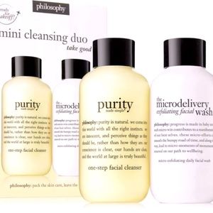 Philosophy Mini Cleansing Duo Face Wash Set